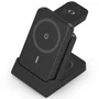 AISENS Cargador Inalámbrico 4 en 1 15W con Power Bank 5000mAh Negro